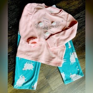 Carter’s Fleece Pajamas 4T